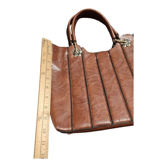 Rofozzi- Brown Lane Vegan Leather Handbag (Eco-friendly) , Women's Handbag , Veg - Picture 5 of 16